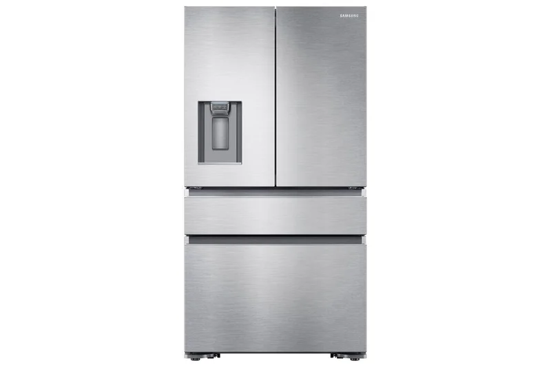 Samsung - 35.8 Inch 22.6 cu. ft French Door Refrigerator in Stainless - RF23M8070SR Stainless