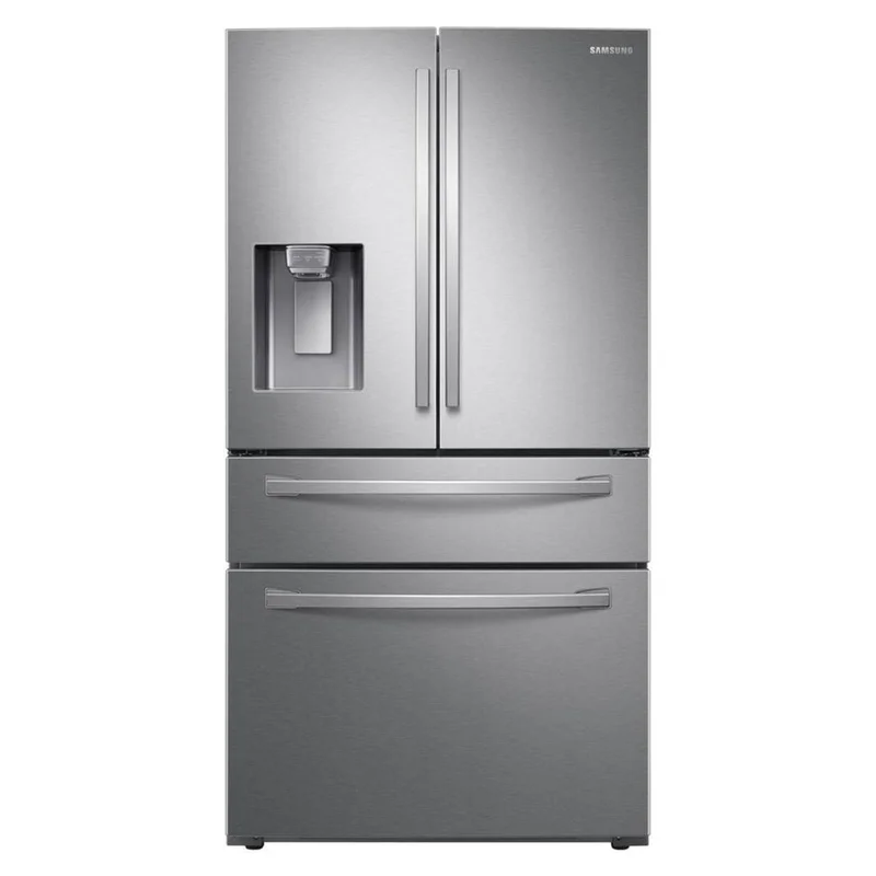 Samsung - 35.8 Inch 22.6 cu. ft French Door Refrigerator in Stainless - RF24R7201SR Stainless