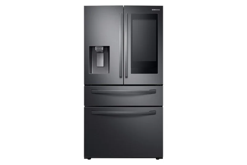 Samsung - 35.8 Inch 27.7 cu. ft French Door Refrigerator in Stainless - RF28R7551SG Stainless