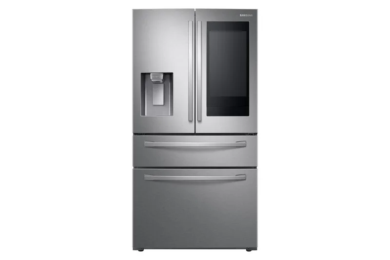 Samsung - 35.8 Inch 27.7 cu. ft French Door Refrigerator in Stainless - RF28R7551SR Stainless