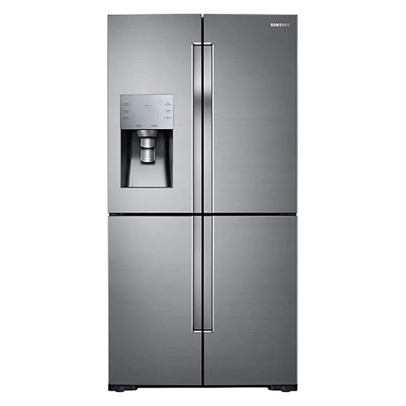 Samsung - 35.8 Inch 28.1 cu. ft French Door Refrigerator in Stainless - RF28K9070SR Stainless