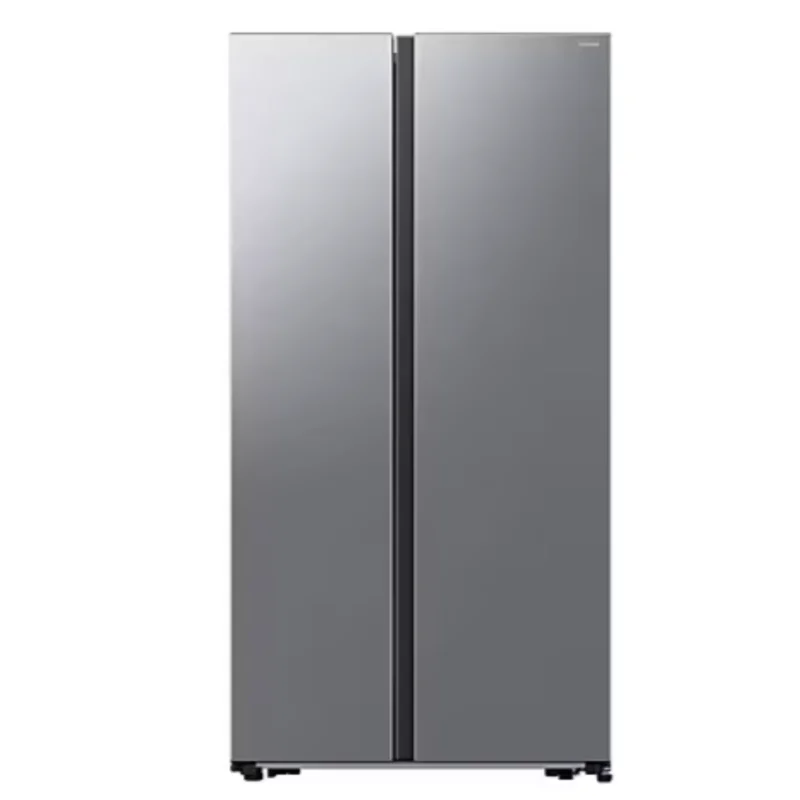 Samsung - 35.875 Inch 20.5 cu. ft Side by Side Refrigerator in Silver - RS20DG4000M9AA SILVER