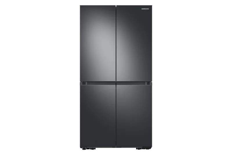 Samsung - 35.875 Inch 29 cu. ft 4-Door French Door Refrigerator in Black Stainless - RF29A9671SG Black Stainless