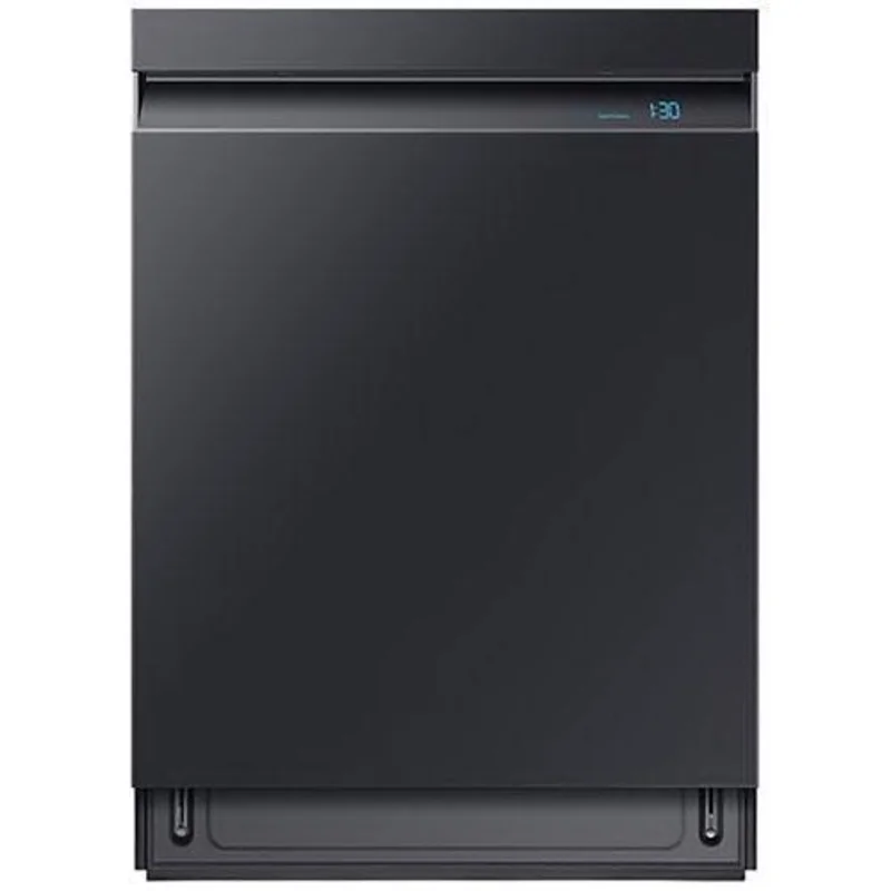 Samsung - 39 dBA Built In Dishwasher in Black Stainless - DW80R9950UG Black Stainless