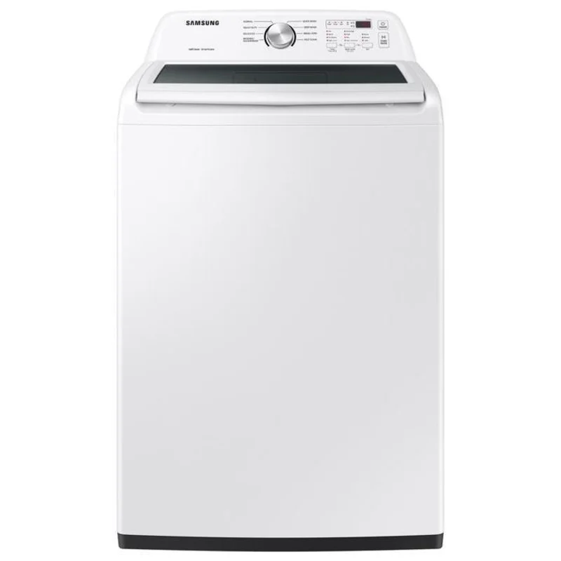 Samsung - 5.0 cu. Ft Top Load Washer in White - WA44A3205AW White