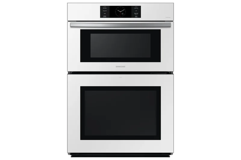 Samsung - 5.1 cu. ft Combination Wall Oven in White - NQ70CB700D12AA White