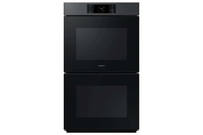 Samsung - 5.1 cu. ft Double Wall Oven in Black - NV51CG700DMTAA Black