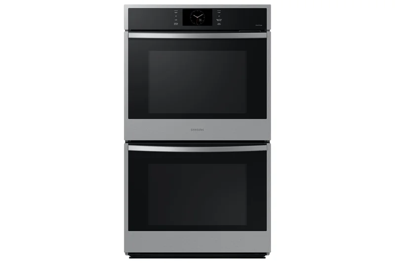 Samsung - 5.1 cu. ft Double Wall Oven in Silver - NV51CG600DSRAA Silver
