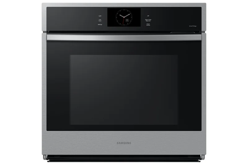 Samsung - 5.1 cu. ft Single Wall Oven in Stainless - NV51CG600SSRAA Stainless