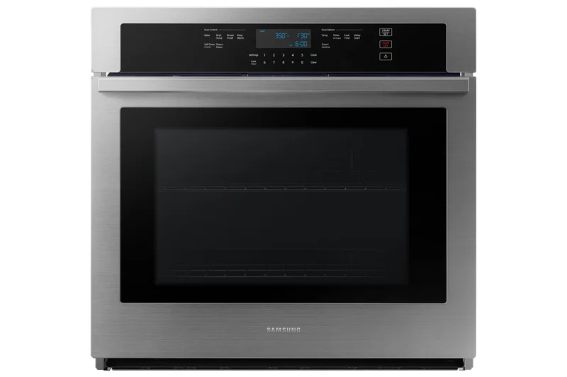 Samsung - 5.1 cu. ft Single Wall Oven in Stainless - NV51T5512SS Stainless