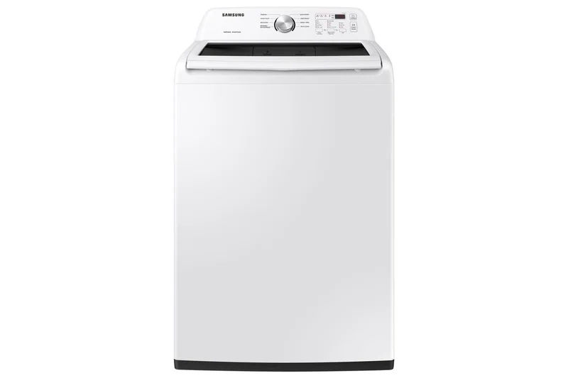 Samsung - 5.2 cu. Ft Top Load Washer in White - WA45T3200AW White