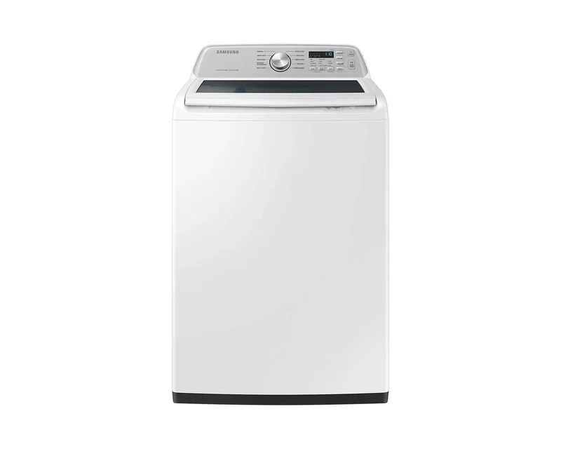 Samsung - 5.3 cu. Ft Top Load Washer in White - WA46CG3505AWA4 White