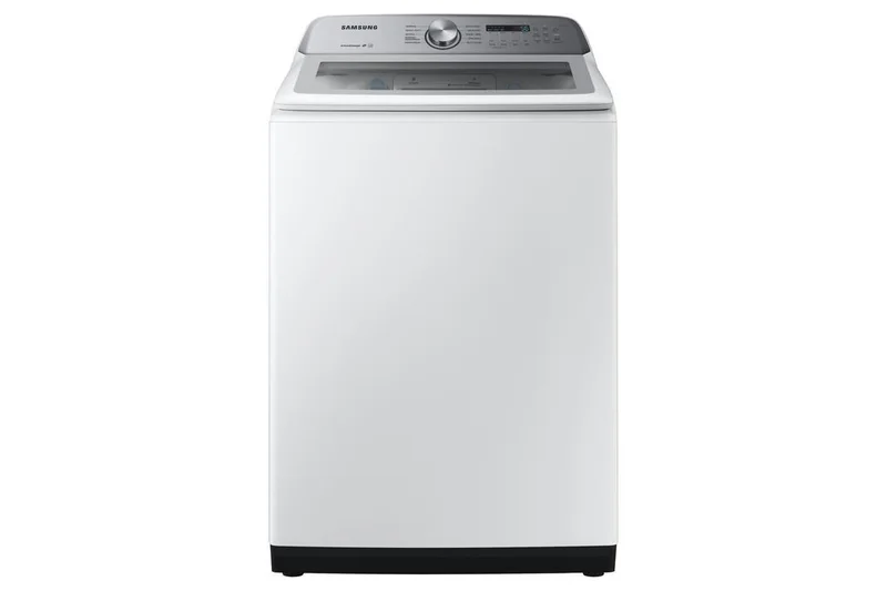 Samsung - 5.8 cu. Ft Top Load Washer in White - WA50R5200AW White