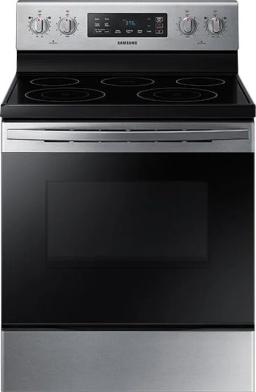 Samsung - 5.9 cu. ft  Electric Range in Stainless - NE59T4311SS Stainless