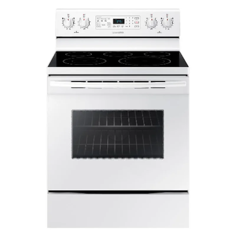 Samsung - 5.9 cu. ft Electric Range in White - NE59M4320SW White