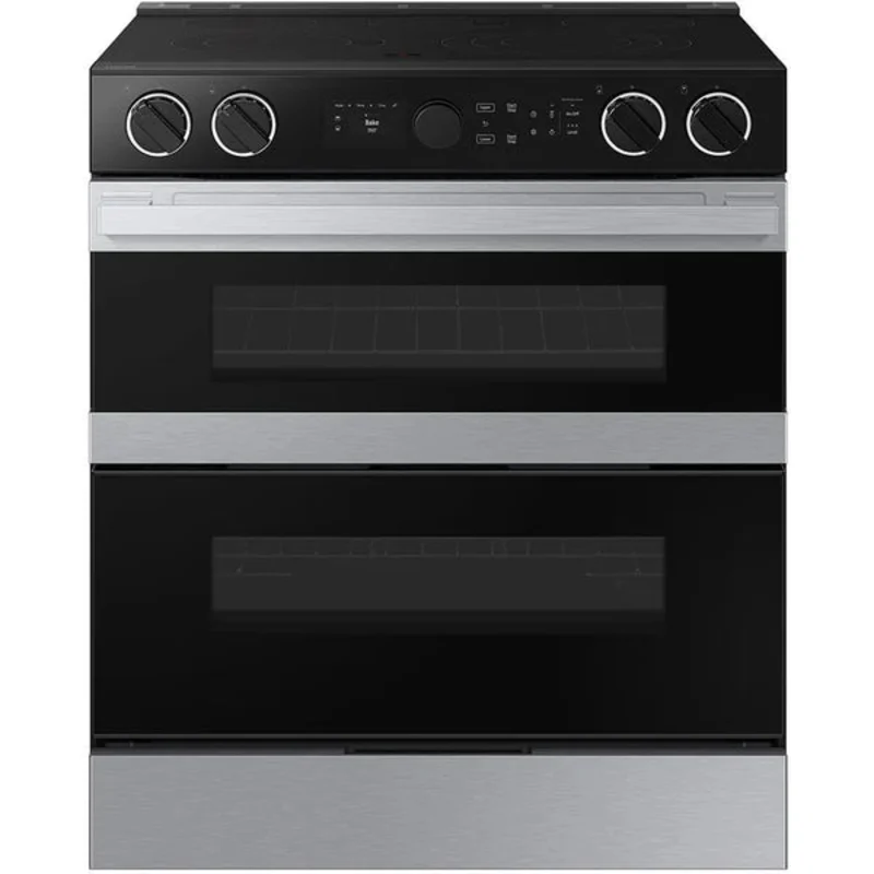 Samsung - 6.1 cu. ft  Electric Range in Stainless - NSE6DG8550SRAC Stainless