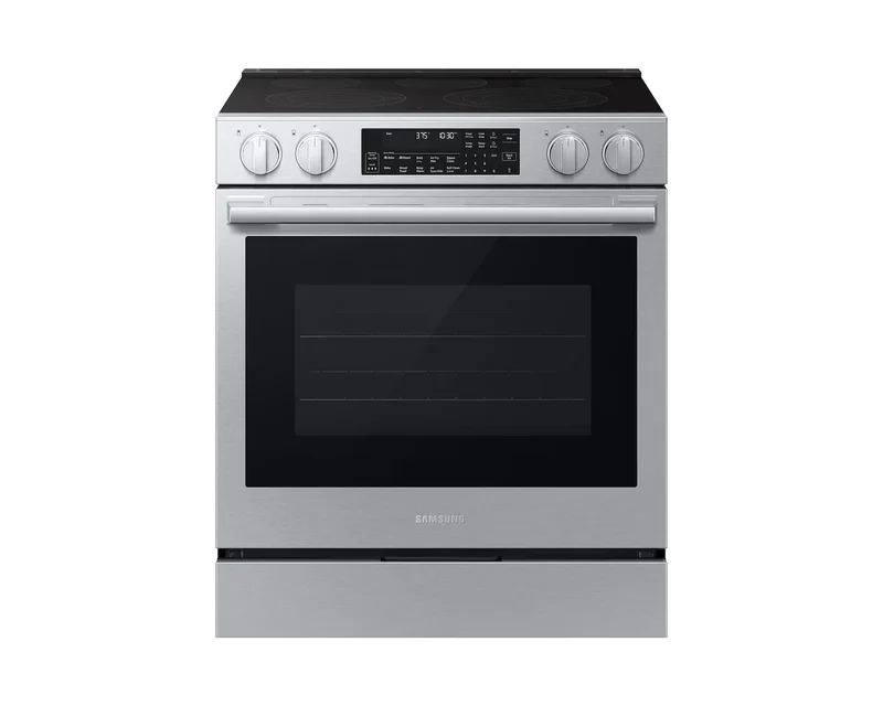 Samsung - 6.3 cu. ft Electric Range in Stainless - NSE90H63SRAC Stainless