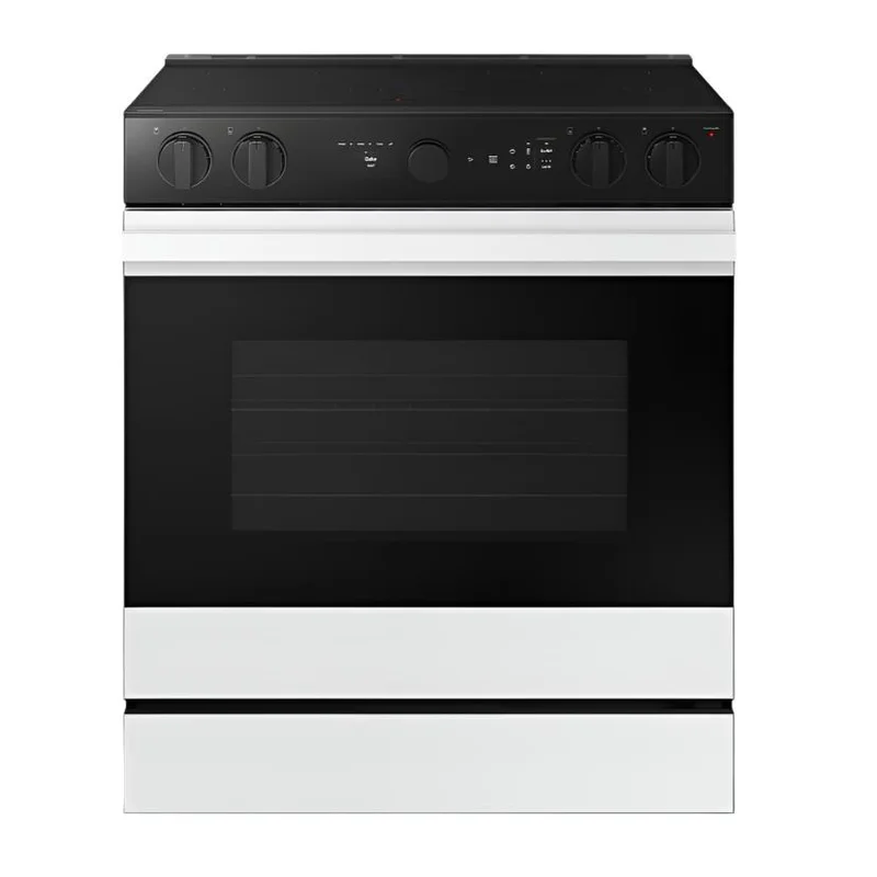 Samsung - 6.3 cu. ft Electric Range in White - NSE6DB850012AC White