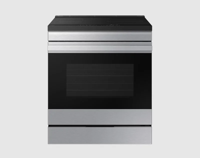 Samsung - 6.3 cu. ft Induction Range in Dark Grey - NSI6DG9500SRAC Dark Grey