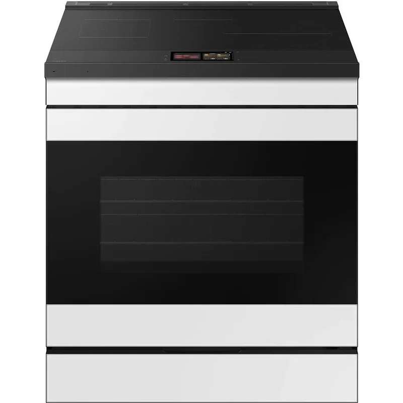 Samsung - 6.3 cu. ft Induction Range in White - NSI6DB990012AC White
