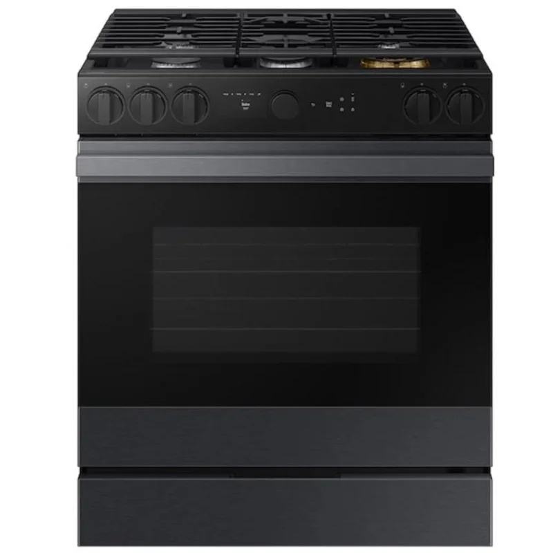 Samsung - 6 cu. ft Gas Range in Matte Black - NSG6DG8500MTAA Matte Black