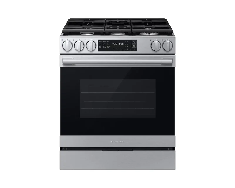 Samsung - 6 cu. ft Gas Range in Stainless - NSG80H60SRAA Stainless
