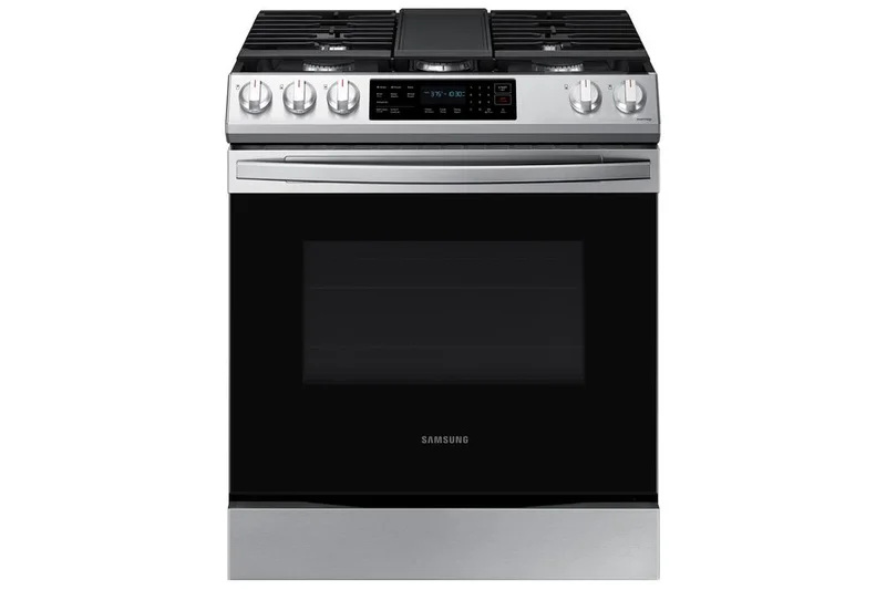 Samsung - 6 cu. ft Gas Range in Stainless - NX60T8311SS Stainless