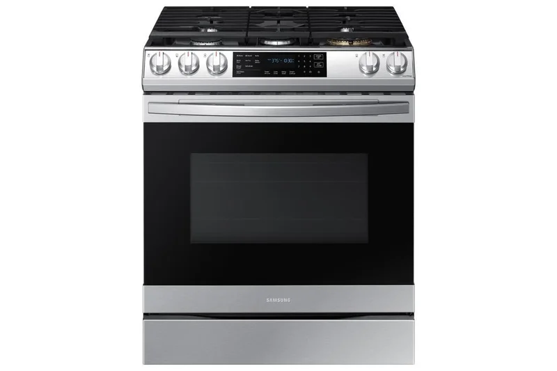 Samsung - 6 cu. ft Gas Range in Stainless - NX60T8511SS Stainless