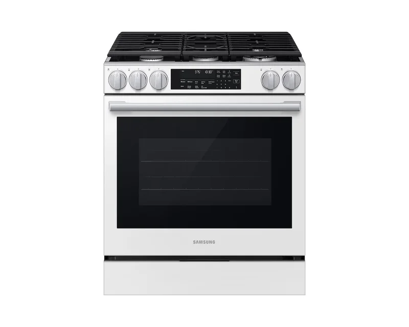Samsung - 6 cu. ft Gas Range in White - NSG90H60SWAA White