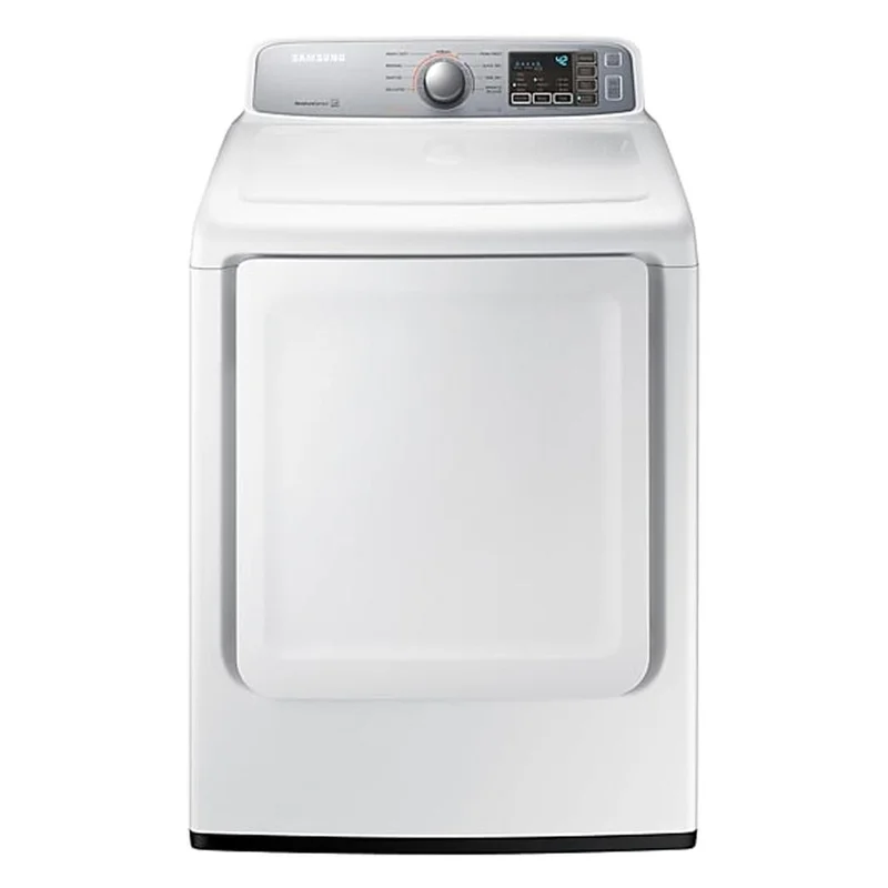 SAMSUNG - 7.4 cu. Ft  Electric Dryer in White - DVE45T7000W White