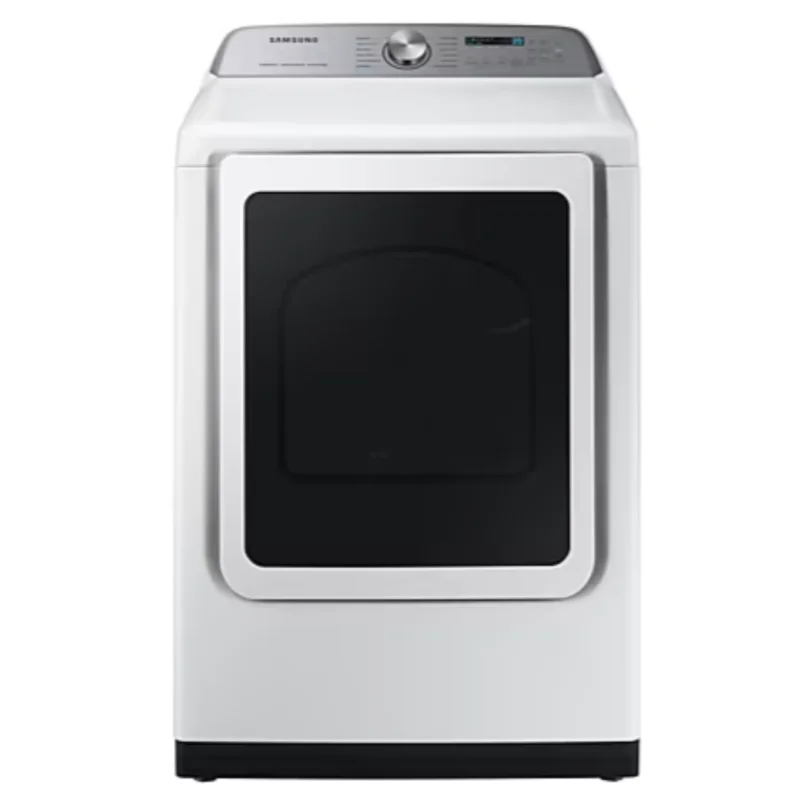 Samsung - 7.4 cu. Ft  Front Load Dryer in White - DVE52DG5505WAC White