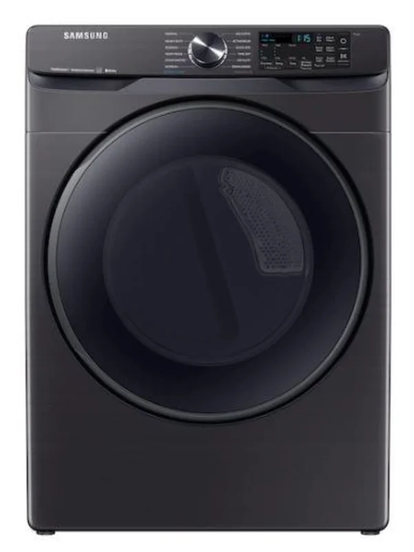 SAMSUNG - 7.5 cu. Ft  Electric Dryer in Black Stainless - DVE50R8500V Black Stainless
