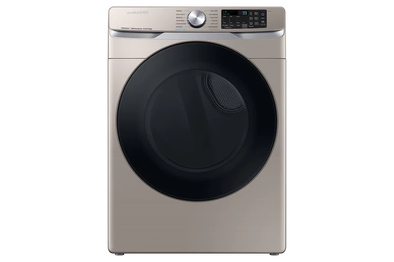 Samsung - 7.5 cu. Ft  Electric Dryer in Champagne - DVE45B6305C Champagne
