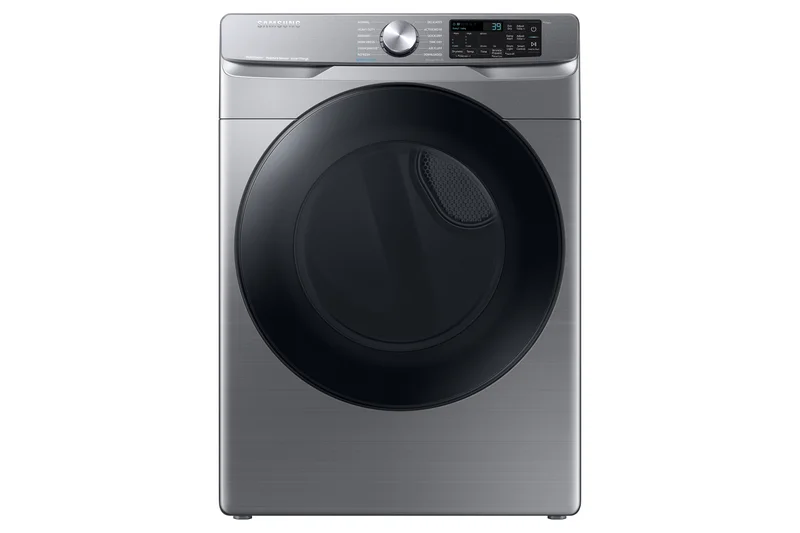 Samsung - 7.5 cu. Ft  Electric Dryer in Platinum - DVE45B6305P Platinum