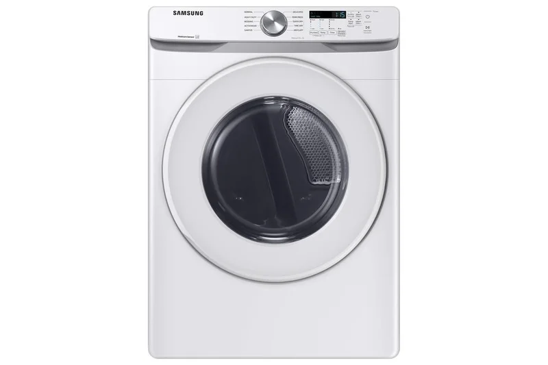 Samsung - 7.5 cu. ft Electric Dryer in White - DVE45T6005W White