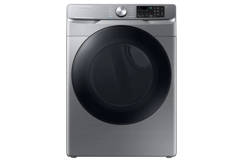 Samsung - 7.5 cu. Ft Gas Dryer in Platinum - DVG45B6305P Platinum