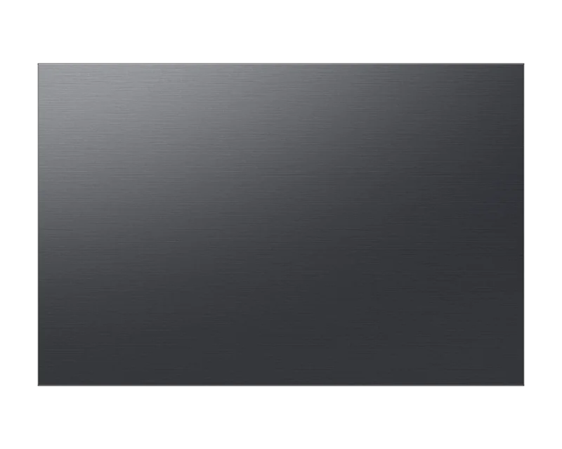 Samsung - Bespoke 3-Door Bottom Panel in Black Stainless - RA-F36DB3MT Black Stainless