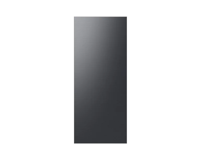 Samsung - Bespoke 3-Door Upper Panel in Black Stainless - RA-F18DU3MT Black Stainless
