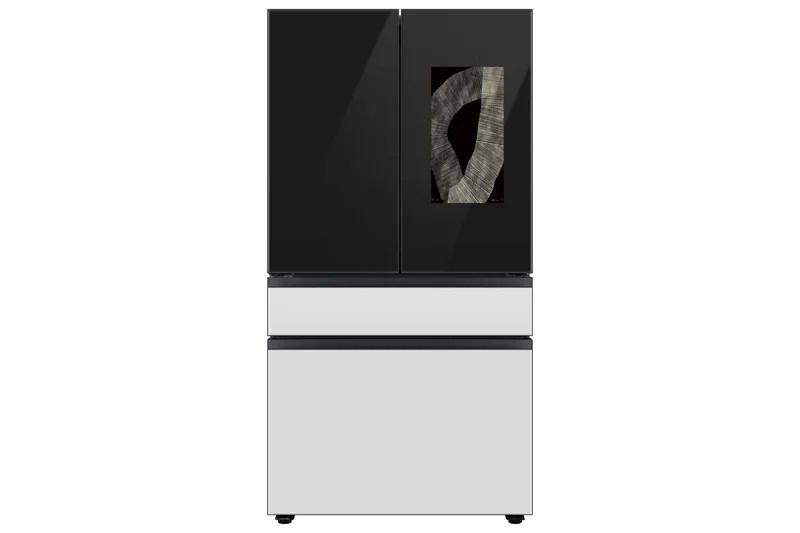 Samsung - Bespoke 35.75 Inch 22.5 cu. ft French Door Refrigerator in Panel Ready - RF23BB8900ACAC Panel Ready