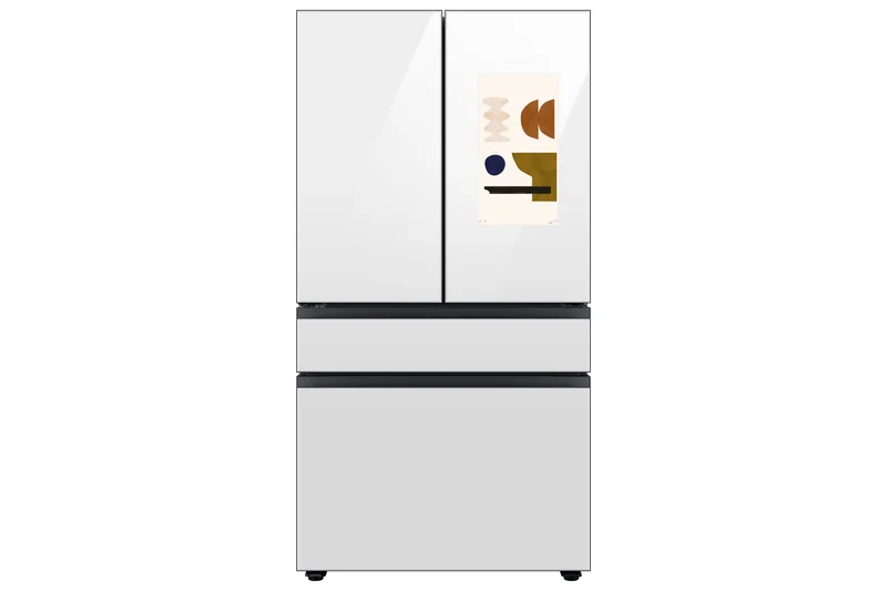 Samsung - Bespoke 35.75 Inch 22.5 cu. ft French Door Refrigerator in Panel Ready - RF23BB8900AWAC Panel Ready
