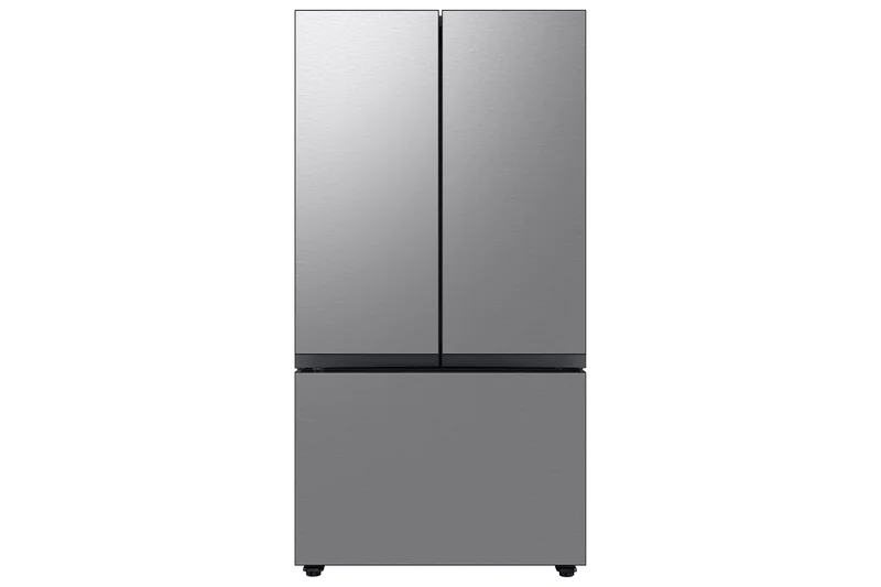 Samsung - Bespoke 35.75 Inch 23.9 cu. ft French Door Refrigerator in Stainless - RF24BB6200QLAA Stainless