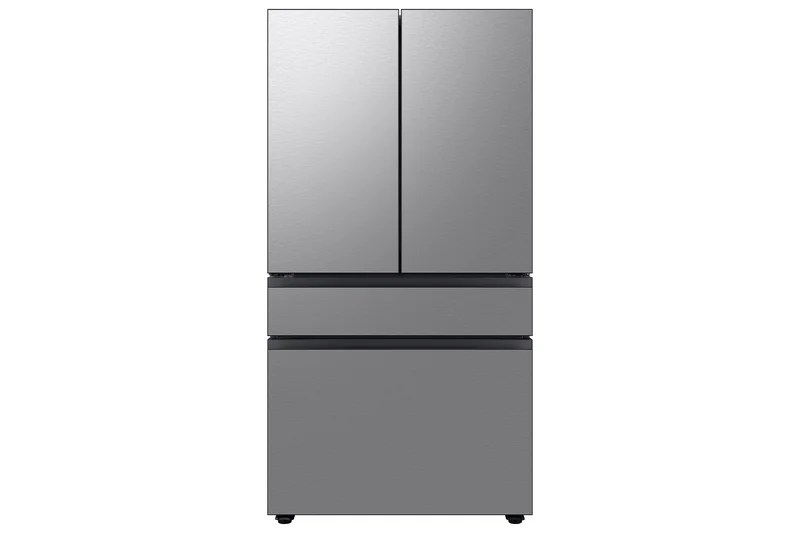 Samsung - Bespoke 35.75 Inch 28.8 cu. ft French Door Refrigerator in Stainless - RF29BB8600QLAA Stainless