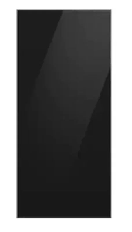 Samsung - Bespoke 4-Door Flex Refrigerator Upper Panel in Black - RA-F18DUU33 - RA-F18DUU33 Black