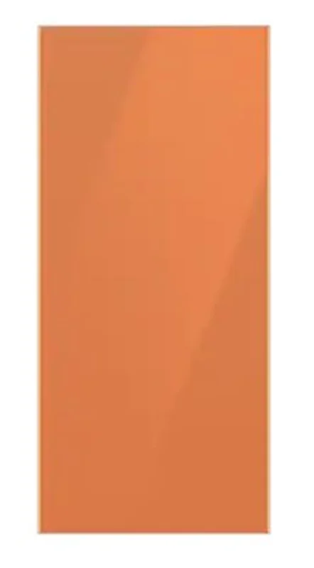 Samsung - Bespoke 4-Door Flex Refrigerator Upper Panel in Orange - RA-F18DUUCH - RA-F18DUUCH Orange