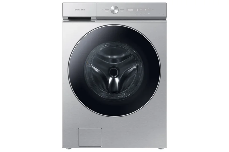 Samsung - Bespoke 6.1 cu. Ft Front Load Washer in Silver - WF53BB8900ATUS Silver