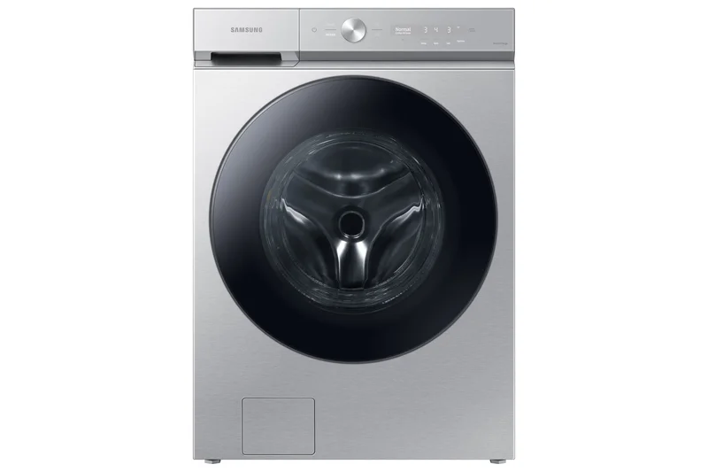 Samsung - Bespoke 6.1 cu. Ft Front Load Washer in Stainless - WF53BB8700ATUS Stainless