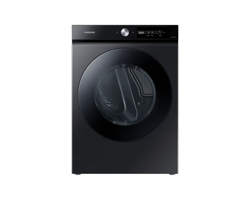 Samsung - Bespoke 7.5 cu. Ft Electric Dryer in Black Stainless - DVE46BB6700VAC Black Stainless