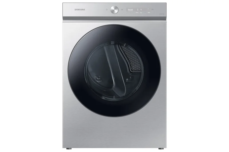 Samsung - Bespoke 7.6 cu. Ft Electric Dryer in Stainless - DVE53BB8700TAC Stainless