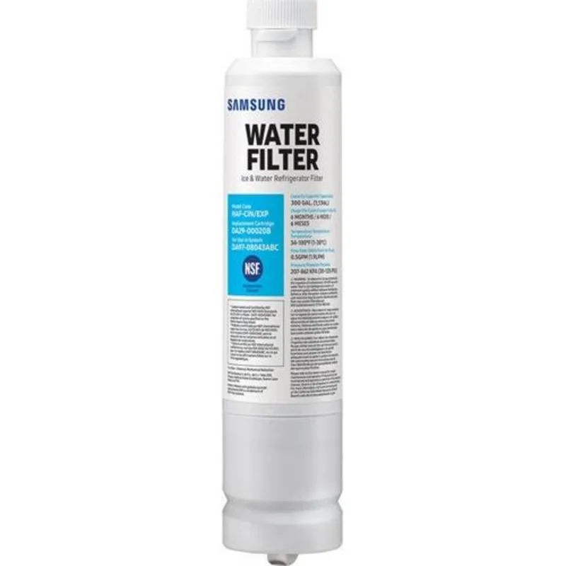 Samsung - Refrigerator Water Filter in White - HAF-CIN White