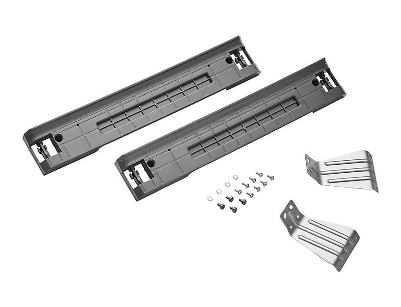 Samsung - SKK-7A Stacking Kit for 27 in. Front Load Laundry Pairs - SKK-7A Silver